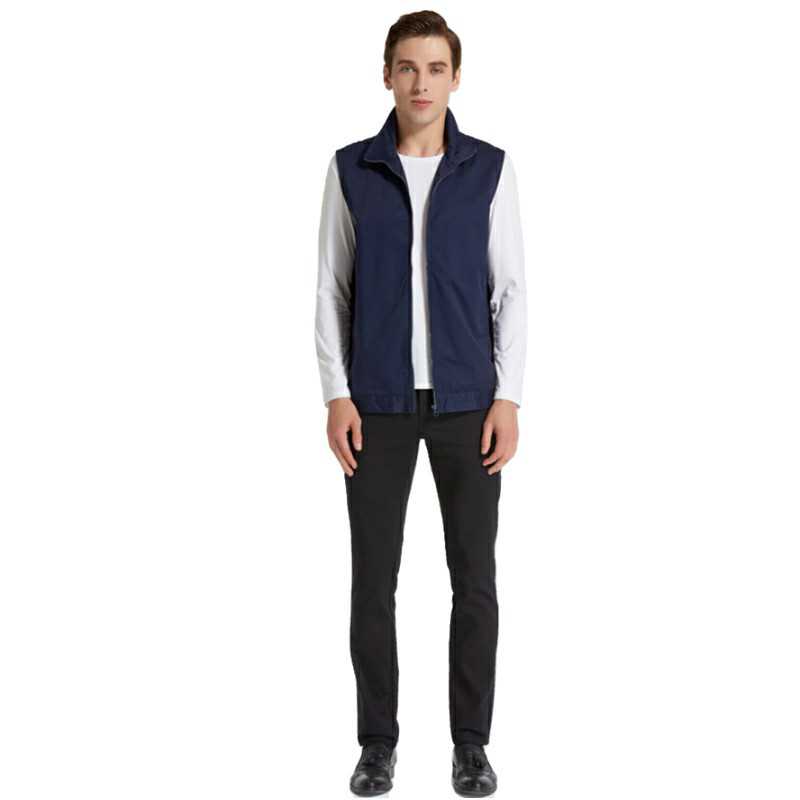 Genuine electromagnetic radiation protective short zip vest jacket monitoring room new energy electric cars EMF shielding vest
