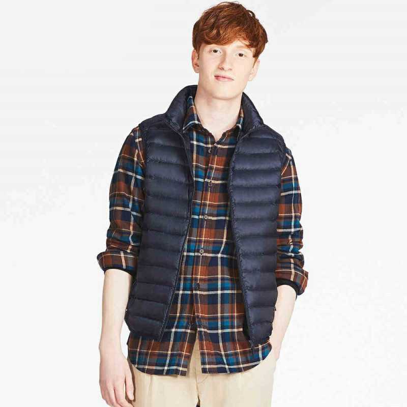 6XL Men Sleeveless Warm Vest Ultra Light Down Vest Man Winter Solid Sleeveless Jacket Men's Lightweight Waterproof Vests