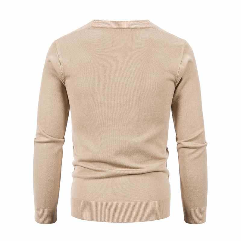 Mens Fashion Cardigan Casual Long Sleeve Knit Sweater Solid Color Hombre Coats Tops wool sweater