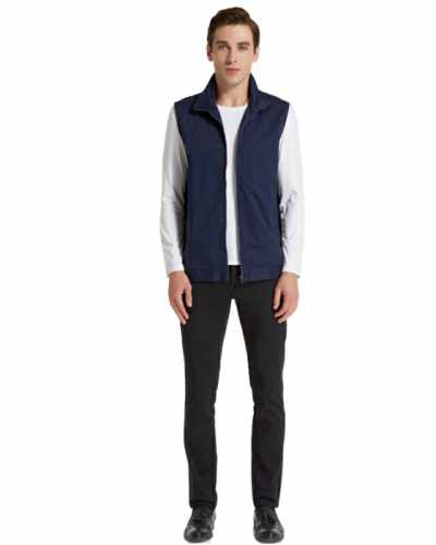 Genuine electromagnetic radiation protective short zip vest jacket monitoring room new energy electric cars EMF shielding vest